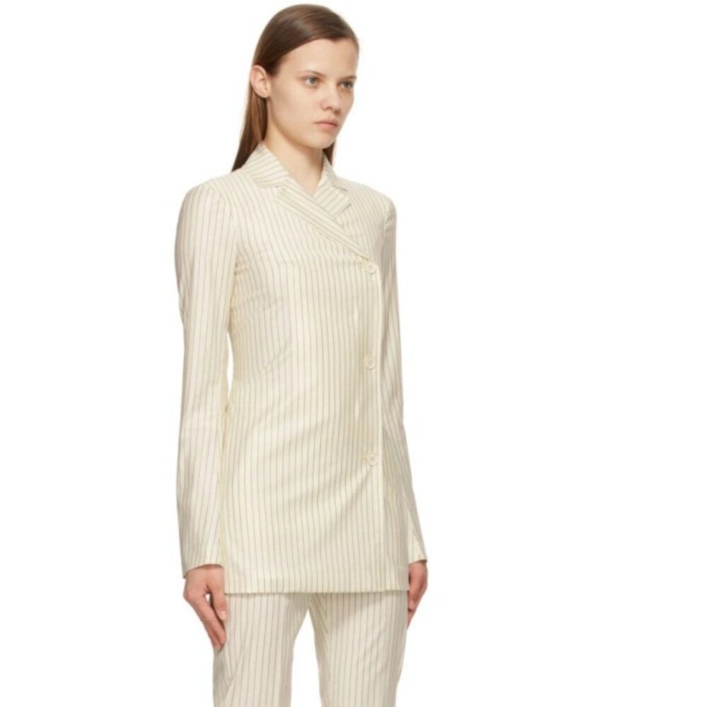 SPORTMAX Asymmetric Bisso Blazer NWT